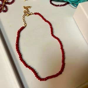 Red necklace